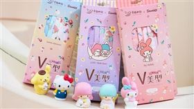 幸福物語 X 三麗鷗Sanrio Ｖ美型醫療聯名口罩,業者提供