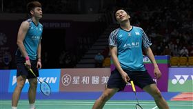 台灣黃金男雙「麟洋配」不敵大馬組合拿下亞軍。 （圖／大會提供）