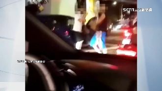 與妻吵醉男突下車大鬧　騎士勸遭拳襲