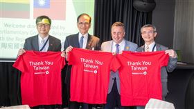 游錫堃、立陶宛（圖／翻攝自游錫堃臉書）