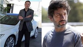 馬斯克、布林（圖／翻攝自馬斯克ig、布林twitter）