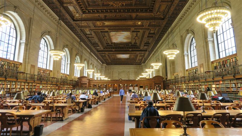 紐約百年圖書館　疫情加速數位轉型