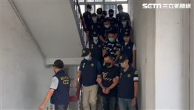 苗栗警方針對坤輿流血衝突，再移送11人。（圖／翻攝畫面）