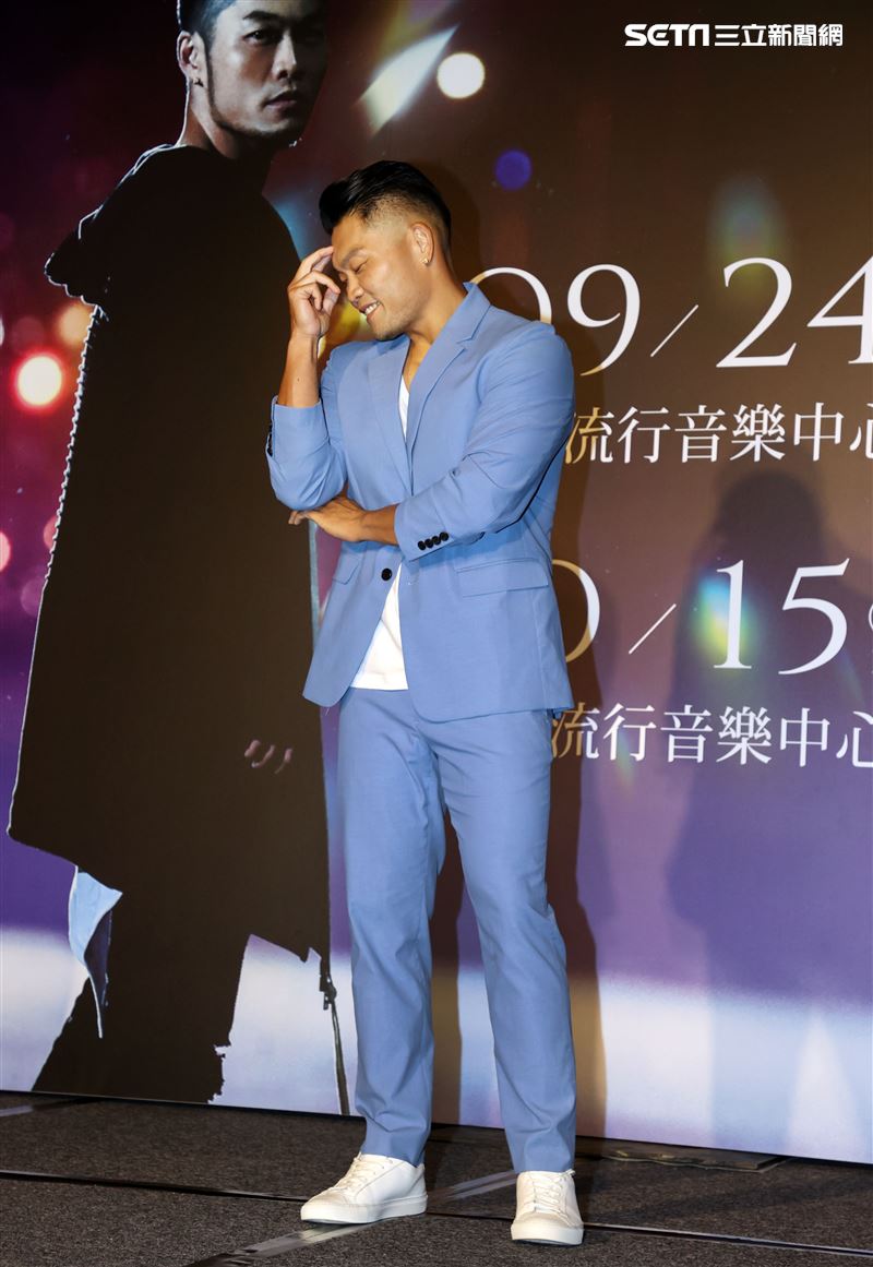 李玖哲演唱會發布記者會。（記者邱榮吉/攝影）