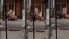  家暴保護令,姊弟戀,毆打,交通錐,口角