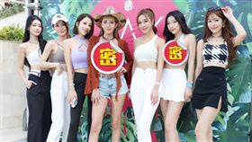 拐拐與眾女神好友們消暑同樂。（圖／品牌提供）