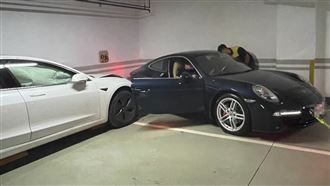 特斯拉撞絕版保時捷！她控：對方擺爛
