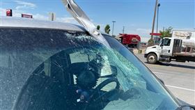 手裏劍（圖／翻攝自猶他州公路巡邏隊）