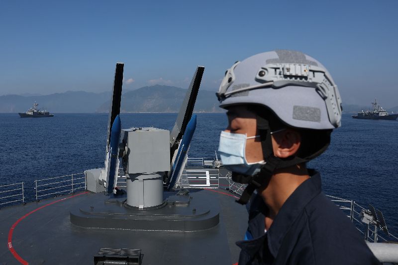 漢光演習重頭戲宜蘭蘇澳外海登場，海軍在演練科目中實彈射擊標準一型防空飛彈。（示意圖／資料照）
