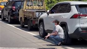 基隆一名國中生過馬路時遭輾斃。圖／翻攝畫面