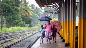 斯里蘭卡，鐵路，火車。（示意圖／翻攝自pixabay）