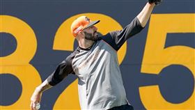 ▲統一獅Mike Fiers（費爾斯）。（資料照／統一獅球團提供）