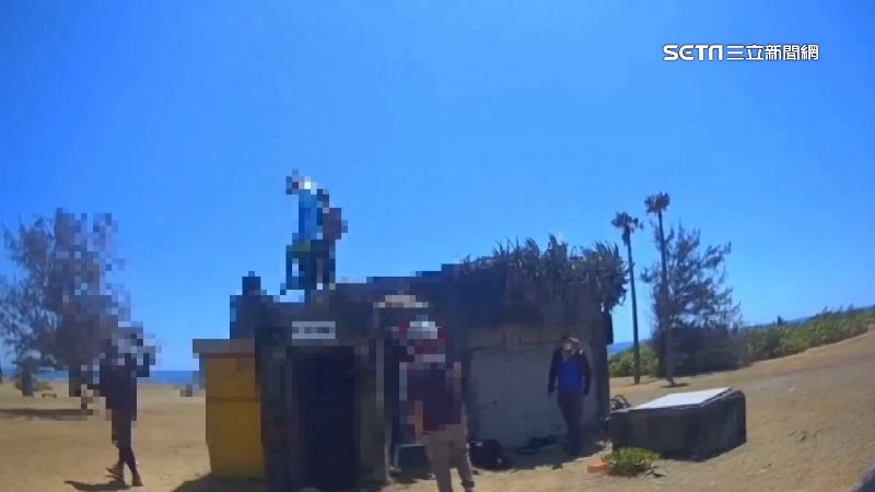 漢光演習戰機起降　軍事迷搬梯攀牆拍