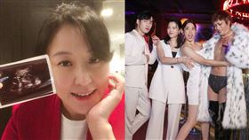 莊凱勛、林思宇、張書豪和陸夏出席《妮波自由式》殺青採訪。（圖／記者邱榮吉攝影）