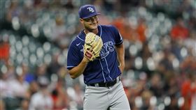 ▲麥克克拉寧罕（Shane McClanahan）挨「首局首打席首球全壘打」。（圖／美聯社／達志影像）