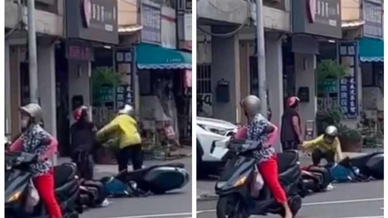 高雄2阿桑馬路上對決　網：金派喔！