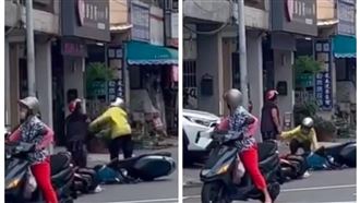 高雄2阿桑馬路上對決　網：金派喔！