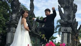 陳柏惟美國秘婚！海邊擁吻婚紗照曝光