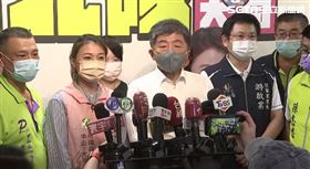 陳時中、顏若芳出席《阿中與你相見歡》會前受訪