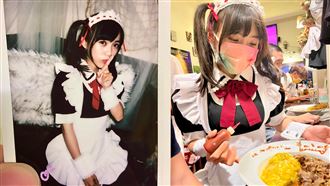 黃捷變雙馬尾女僕！羞喊一句網狂圈粉