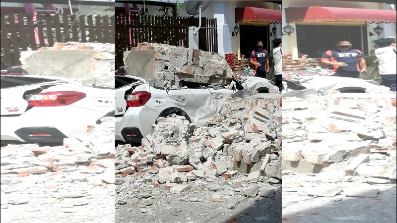 菲國強震　民眾在家被水泥板砸中身亡