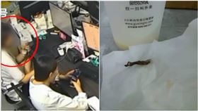 飲料，壁虎（圖／翻攝自信號財經）