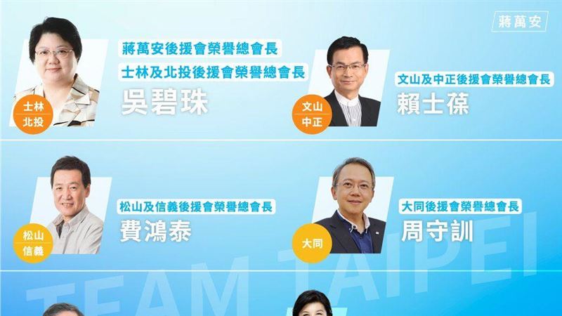 蔣萬安講清楚！團隊3人遭批中國心