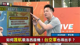 如何護航裴洛西訪台？李正皓詳解小北約型態戰術(圖/94要客訴)