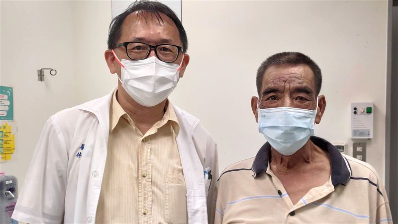 換肝前竟確診！馬偕17醫護助他重生