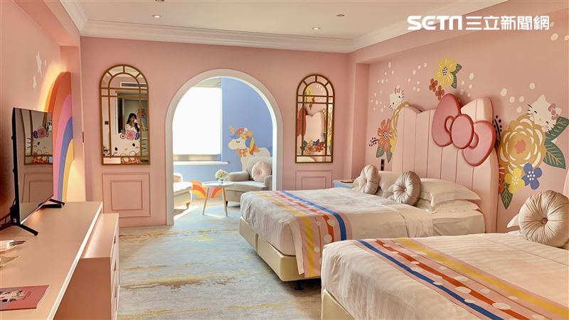 開箱／三麗鷗主題房來了！少女心噴發