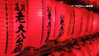 開基老大公廟　點亮4千盞普渡公燈