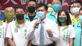 赴新北議會　林佳龍：來應徵新北市長