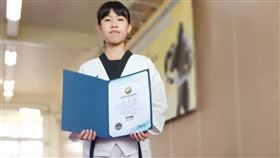 嘉義,警專,務農,跆拳道,孝女（蔡慶良提供）