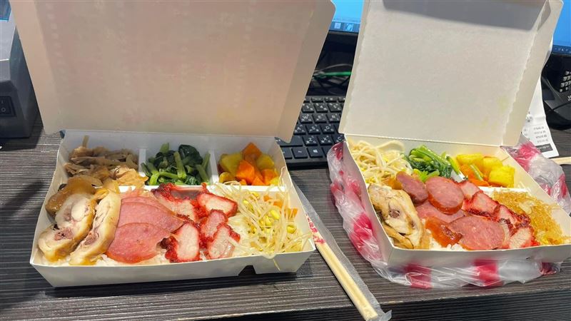 花229元買三寶飯　打開便當傻了