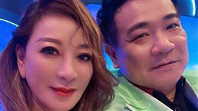 楊繡惠曬出和白雲的合照。（圖／翻攝自臉書）