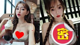 長瀨昆妮「近距離自拍」太壓迫。（圖／翻攝自hou_queenie IG）