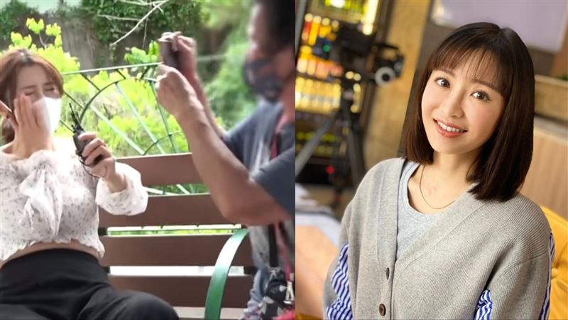 女星主持節目遭70歲婦「肘擊」傷臉