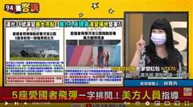 林育卉解讀愛國者飛彈旁的美方人員曝光背後意義