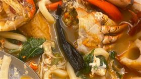 鍋燒麵,塑膠繩,塑膠袋,紅蟳