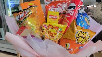 千元零食花束長這樣　母嘆：女兒沒花