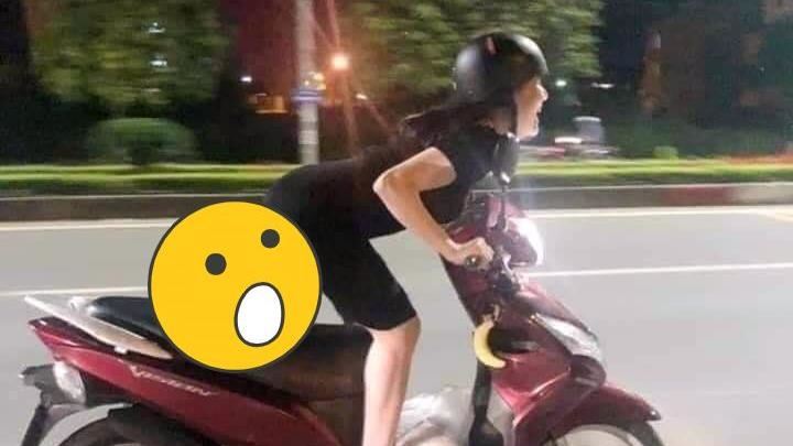 機車坐墊凸一根「姐夫」　女翹臀狂飆