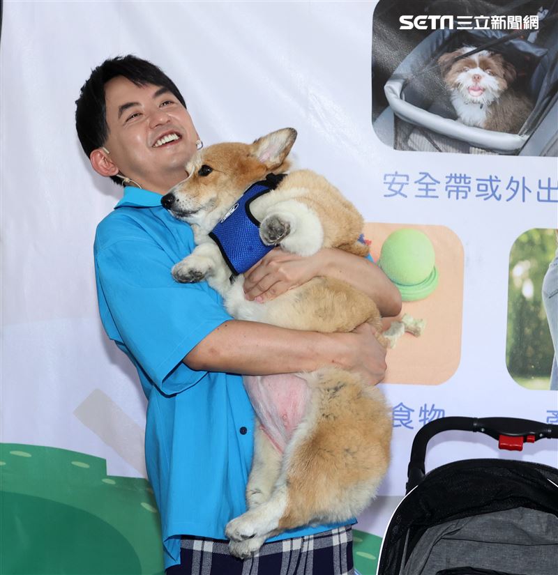 黃子佼出席Ford安全節能駕駛體驗營。（記者邱榮吉/攝影）