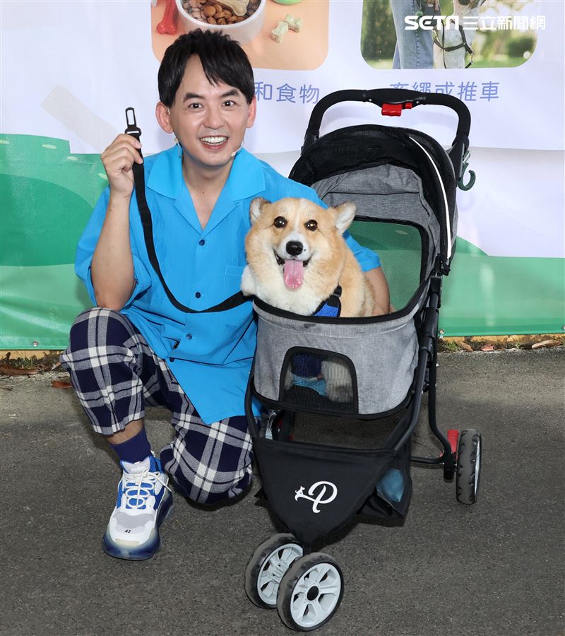 黃子佼出席Ford安全節能駕駛體驗營。（記者邱榮吉/攝影）