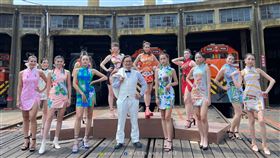 彰化扇形車庫慶百歲，首見百名模特兒走秀（圖／翻攝自林世賢 【百年大計 彰化新生】臉書）