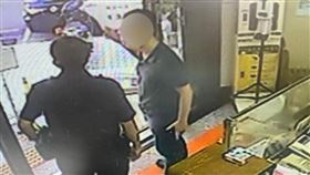 確診,開道,昏迷,（圖／翻攝自新竹市警察局第一分局西門派出所臉書）