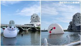 愛河,無所事事小海豹,ㄇㄚˊ幾兔,聊療漂漂河,記者劉沛妘攝影