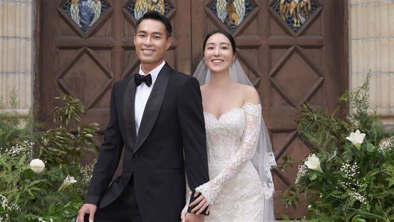 楊祐寧老婆曬超大鑽戒　婚紗品牌曝光