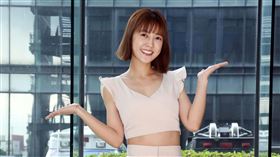 大元(林艾璇)出席三立新華八「門當戶懟愛上你」發佈會。（記者邱榮吉/攝影）