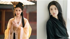 加奈演出古裝扮相美貌驚人。（組合圖／翻攝自加奈微博）