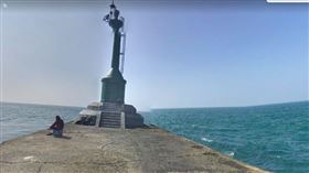 高雄,西子灣,燈塔,釣客,颱風,海巡,救人